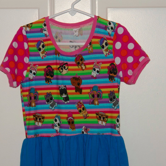 KPea LOL Pets Dress Knit Size 10 - Picture 3 of 4